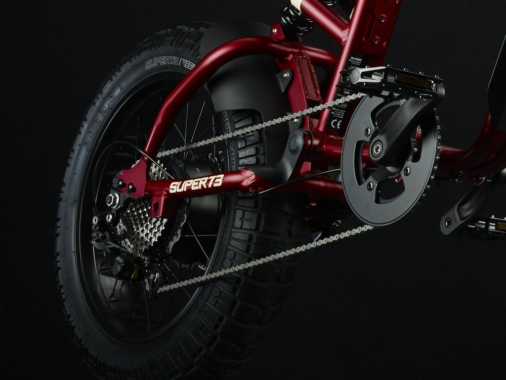 Buy the Super73-RX Carmine Red | Fatdaddy Europe